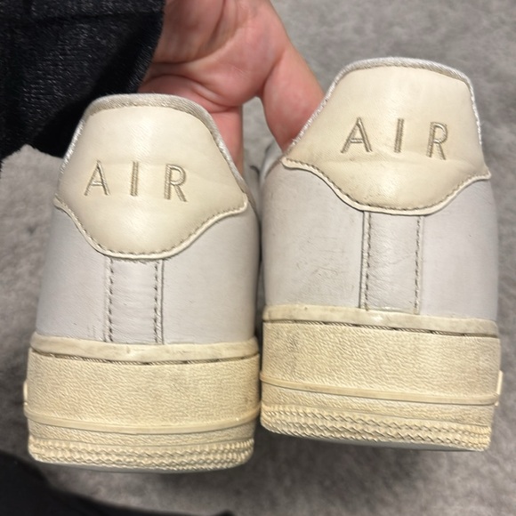Nike WMNS Air Force 1 '07 Premium LX Cream and Gold Sneakers - Picture 8 of 10